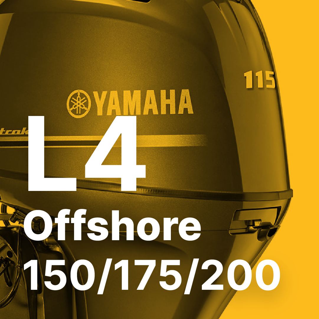 4 Cyl Yamaha Offshore Nizpro Tune 150, 175, 200 (2010 - Present)