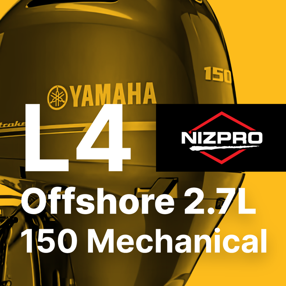 4 Cyl 2.7L Yamaha Offshore 150 (Mechanical) Nizpro Tune (2008 - Present)