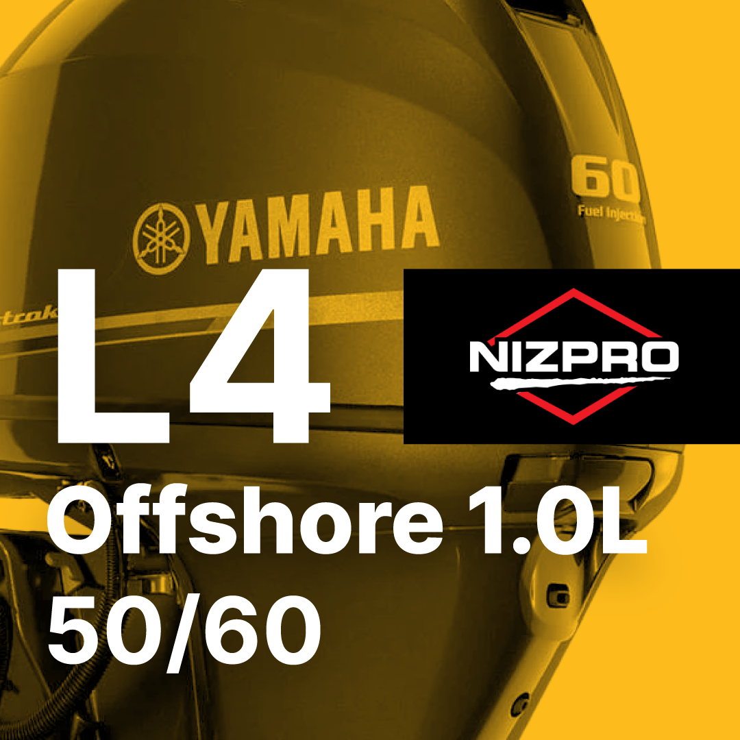 
                  
                    4 Cyl 1.0L Yamaha Offshore 50, 60 Nizpro Tune (2012 - Present)
                  
                