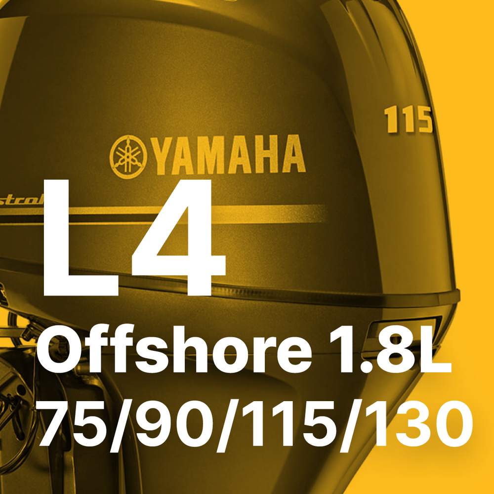 4 Cyl 1.8L Yamaha Offshore 75, 90, 115, 130 Nizpro Tune (2012 - Present)