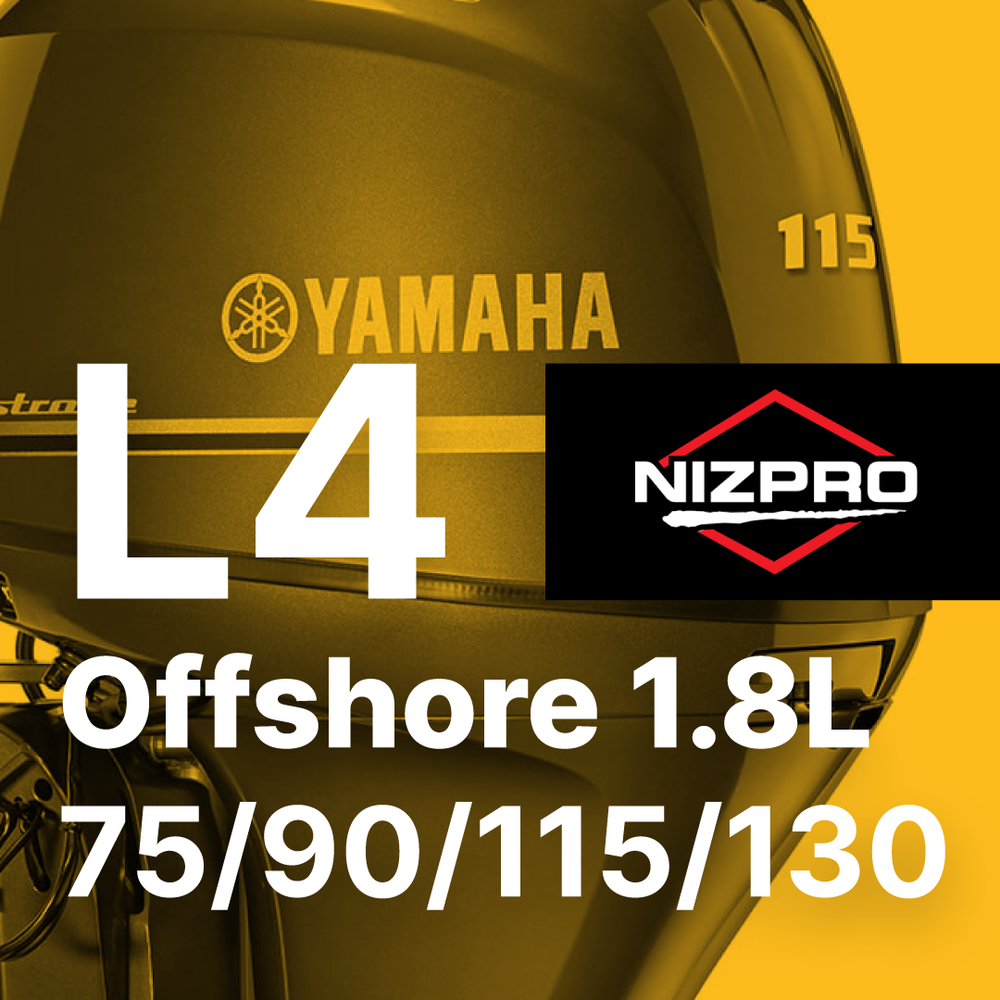 4 Cyl 1.8L Yamaha Offshore 75, 90, 115, 130 Nizpro Tune (2016 - Present)
