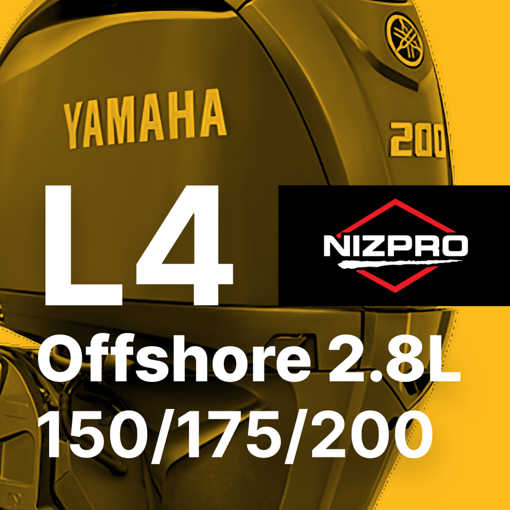 4 Cyl 2.8L Yamaha Offshore 150, 175, 200 Nizpro Tune (2012 - Present)