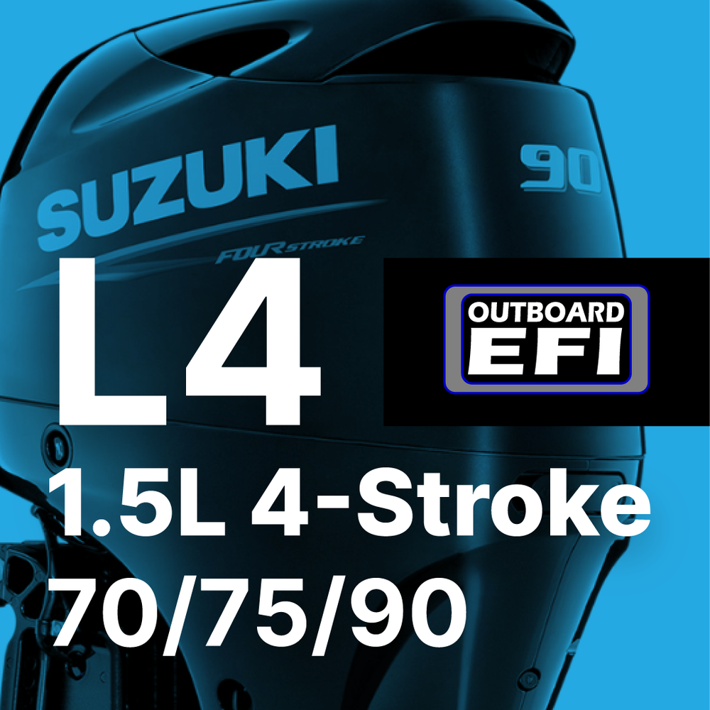 L4 1.5L Suzuki DF70, DF75, DF90 Outboard EFI Tune (2001-Present)